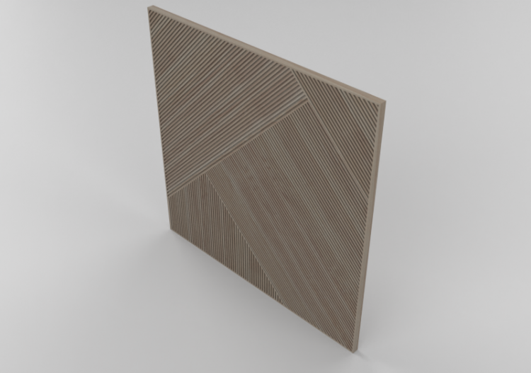 Accessori 3D - Quadro in legno - Sierra - 1941 - ACCA...
