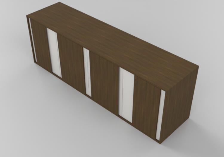 Mobili 3D - Mobile in legno - Sierra - 1831 - ACCA software