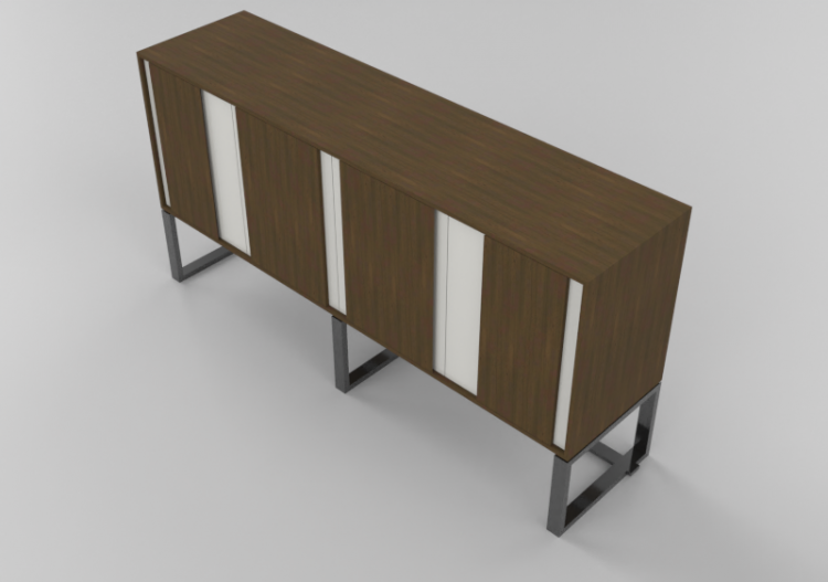 Mobili 3D - Mobile in legno - Sierra - 1830 - ACCA software