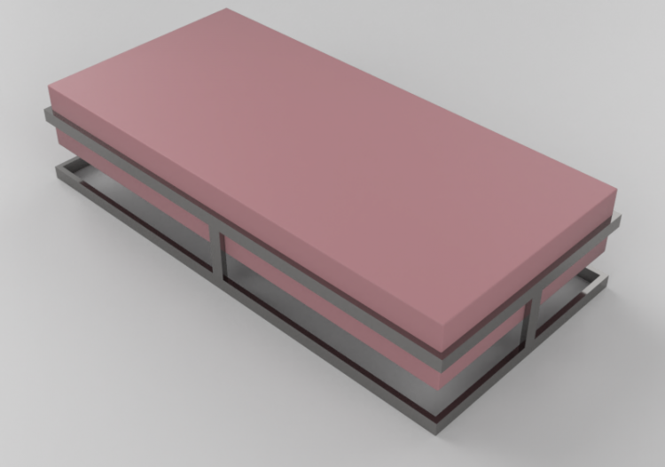 Chairs and Sofas 3D - Fabric lined Sofa - Sierra - 1866 -...