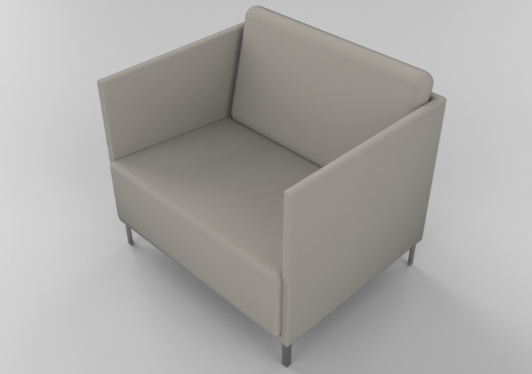 Divans 3D - Fauteuil en tissu - Sierra - 1888-1 - ACCA...