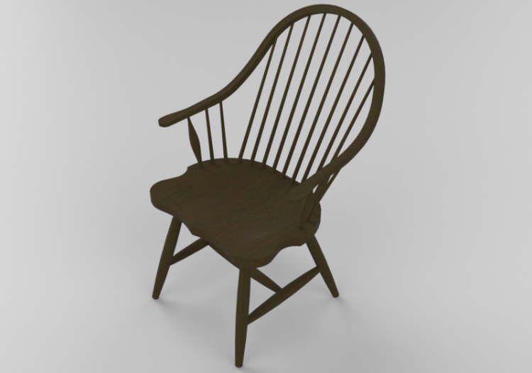 3D Stühle - Holzstuhl - Sierra - 1823 - ACCA software
