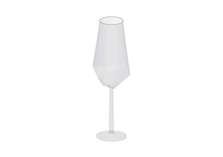 Crockery and cutlery 3D - Glass Cup - Kare - Diamond -... Crockery and cutlery 3D - Glass Cup - Kare - Diamond -...