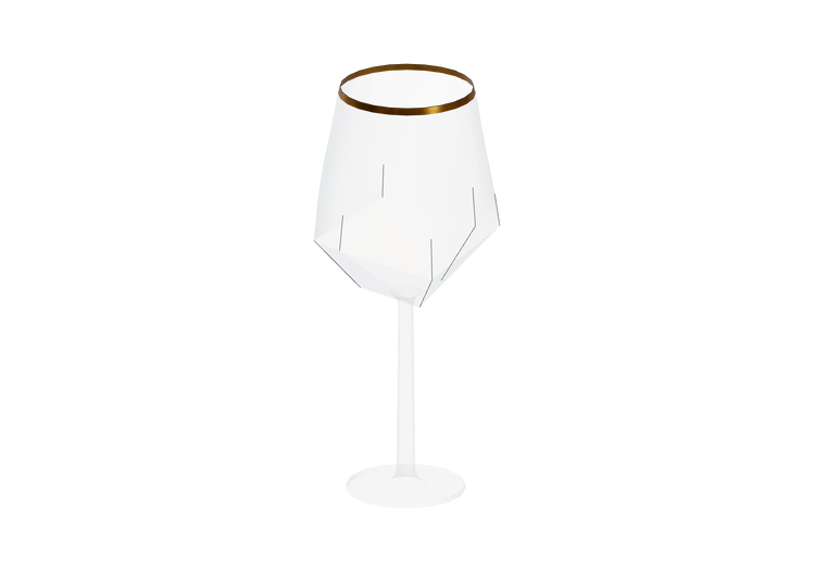 Vajillas y cubiertos 3D - Vaso de vidrio - Kare - Diamond -... Vajillas y cubiertos 3D - Vaso de vidrio - Kare - Diamond -...