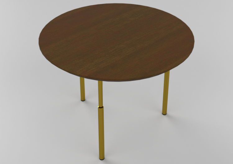 3D Tables - Wooden Table - Sierra - 3023 - ACCA software