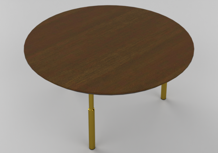 Tavoli 3D - Tavolo in legno - Sierra - 3021 - ACCA software