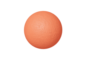 Texture enduit bouchardé - Orange saumon