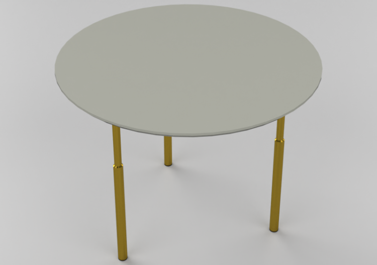 3D Tables - Leather ubholstered table - Sierra - 3018 -...