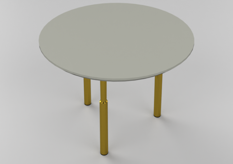 3D Tables - Leather ubholstered table - Sierra - 3016 -...