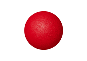 Bushhammered Plaster Texture - Carmine Red
