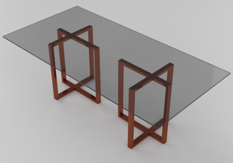 3D Tables - Table - Sierra - 3008-220 - ACCA software