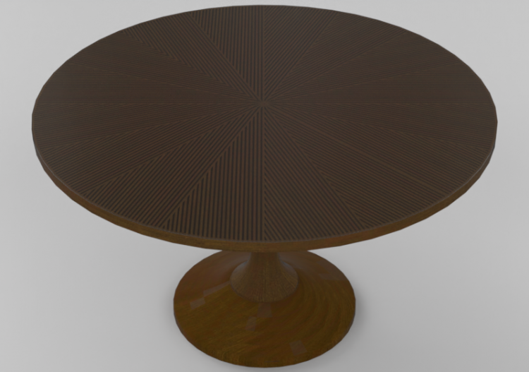 Tables 3D - Table en bois - Sierra - 3000V - ACCA software
