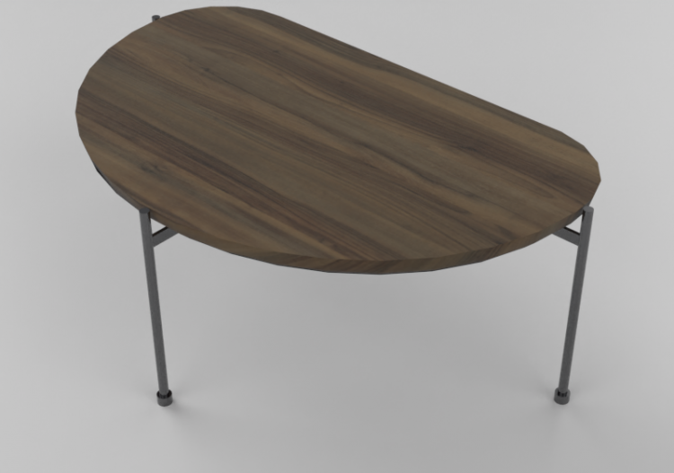 3D Tisch - Holztisch - Sierra - 1855 - ACCA software