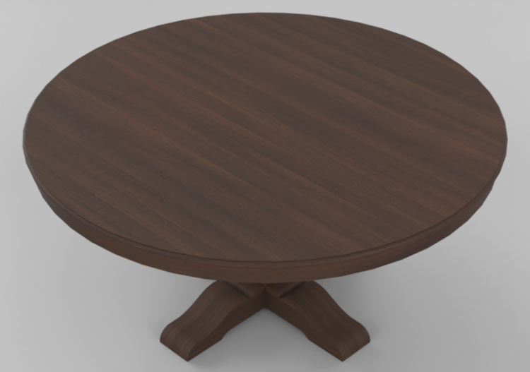 Mesas 3D - Mesa de madeira - Sierra - 1815 - ACCA software