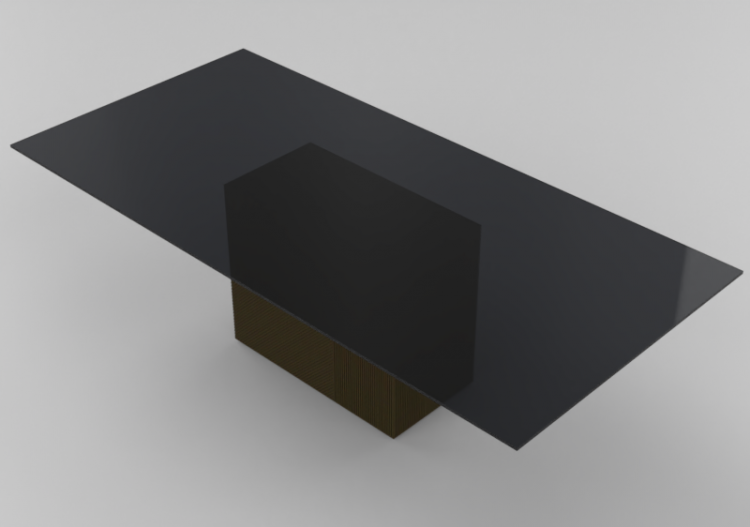 3D Tables - Wooden Table - Sierra - 1811 - ACCA software