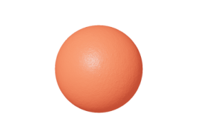 Trowelled plaster texture - Orange salmon