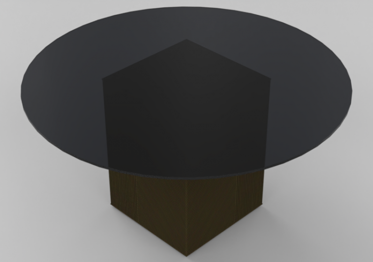 3D Tables - Wooden Table - Sierra - 1804 - ACCA software
