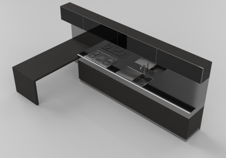 3D Küchen - Küche komplett mit Geräten - ACCA software