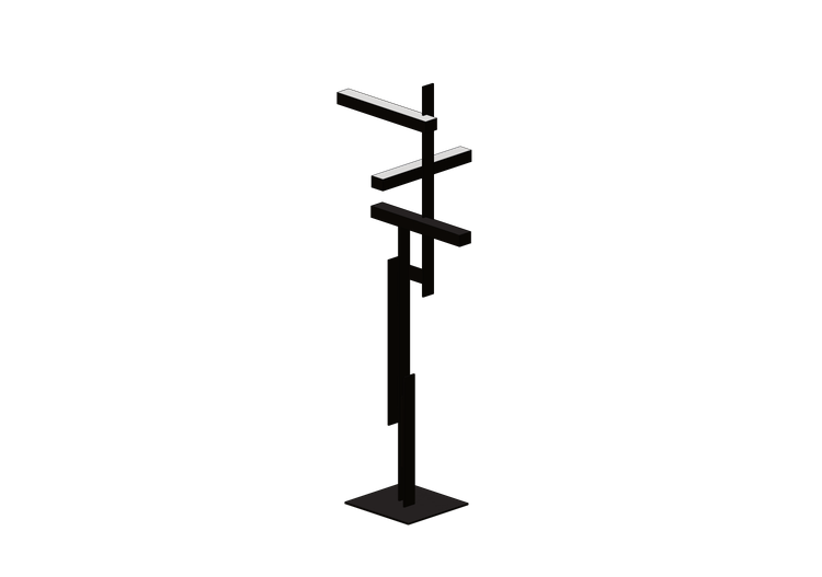 3D Floor lamp - Floor lamp - Oluce - Las - 376 - OLuce 3D Floor lamp - Floor lamp - Oluce - Las - 376 - OLuce