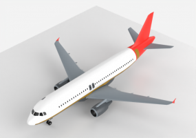 Boats, Planes and Trains 3D - Airbus A320
