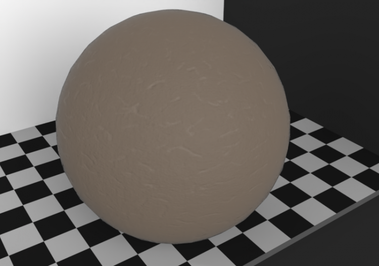 Vermiplaster texture - Gray beige - ACCA software