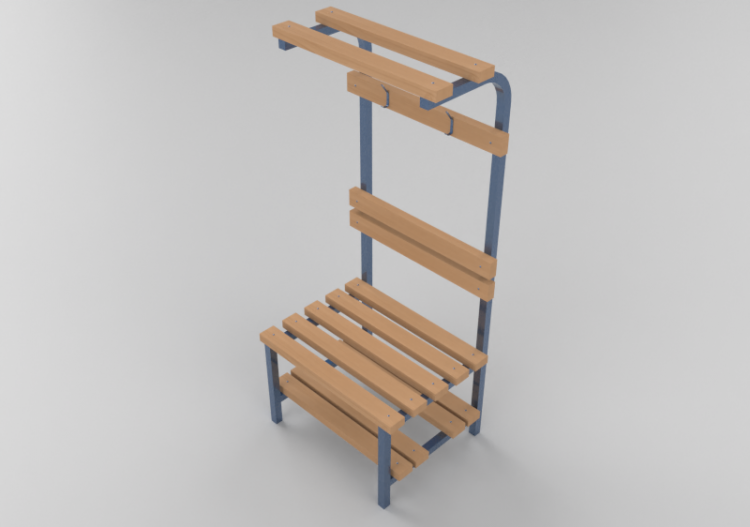 3D Gaming gear - Bench for Disabled - ACCA software