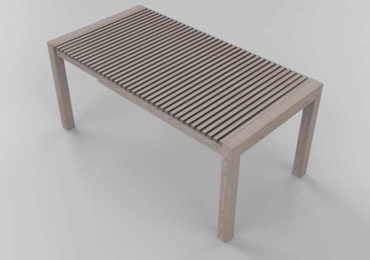 3D Tables - Wood table - Horm - Astor - ACCA software
