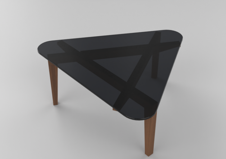 Mesas 3D - Mesa de madeira - Horm - Autoreggente - ACCA...