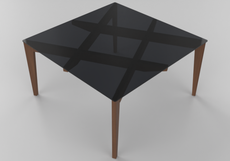 Mesas 3D - Mesa de madeira - Horm - Autoreggente - ACCA...