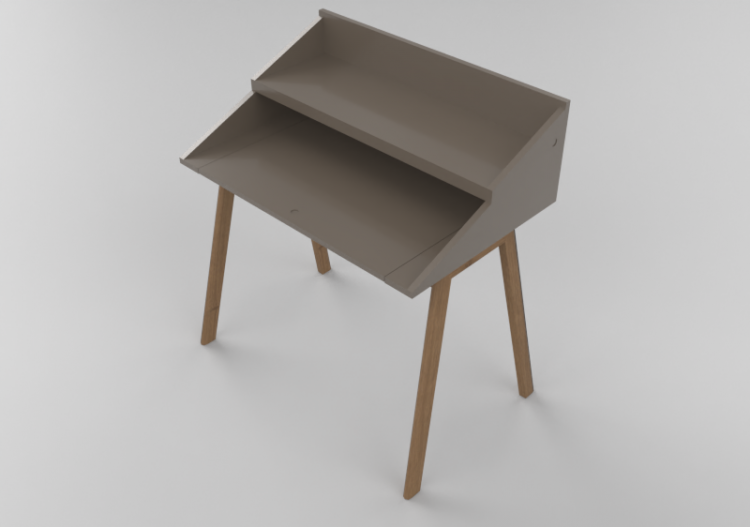 3D Tables - Wood table - Horm - Bureau - ACCA software