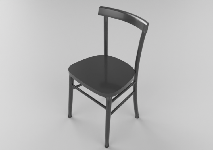 3D Chairs - Wood Chair - Horm - Baby - ACCA software