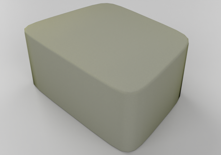 Chairs and Sofas 3D - Fabric pouf - Horm - Ben Grimm - ACCA...