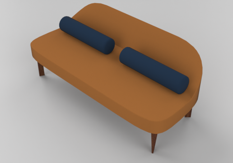 Chairs and Sofas 3D - Fabric sofa - Horm - Blabla - ACCA...