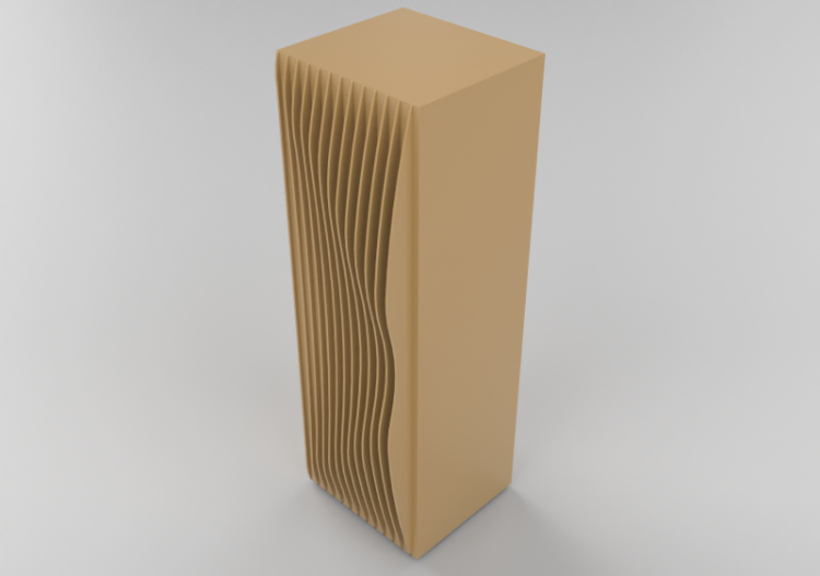 Wardrobes and Cabinets 3D - Single door Wardrobe - Horm -...