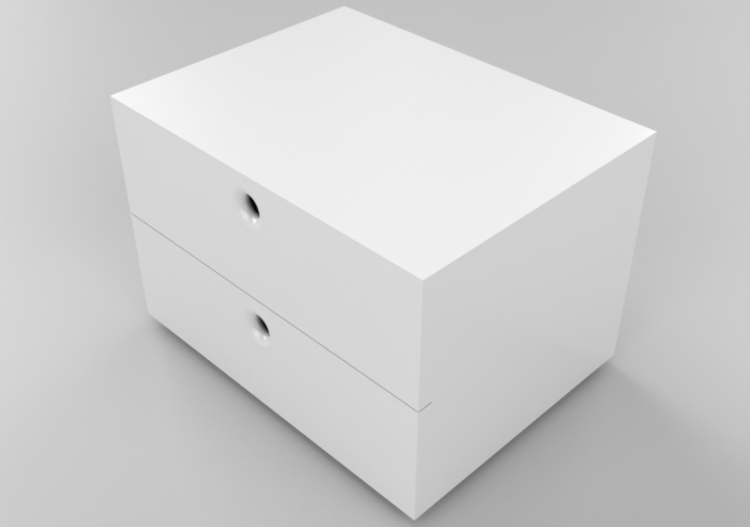 Wardrobes and Cabinets 3D - Two drawerset cabinet - Horm -...