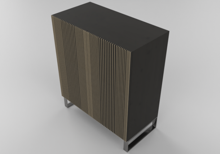 Muebles 3D - Mueble con dos hojas - Horm - Carlos - ACCA...