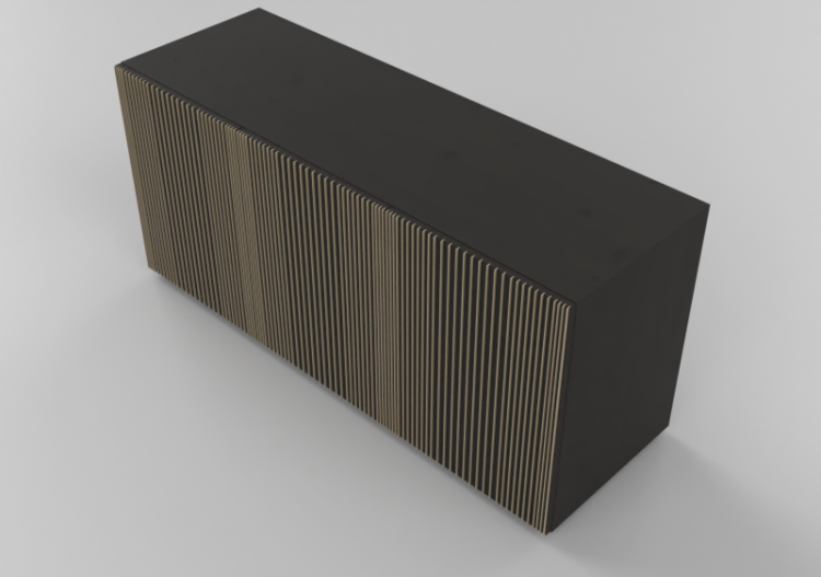 3D Furniture - Three door cabinet - Horm - Carlos - ACCA...