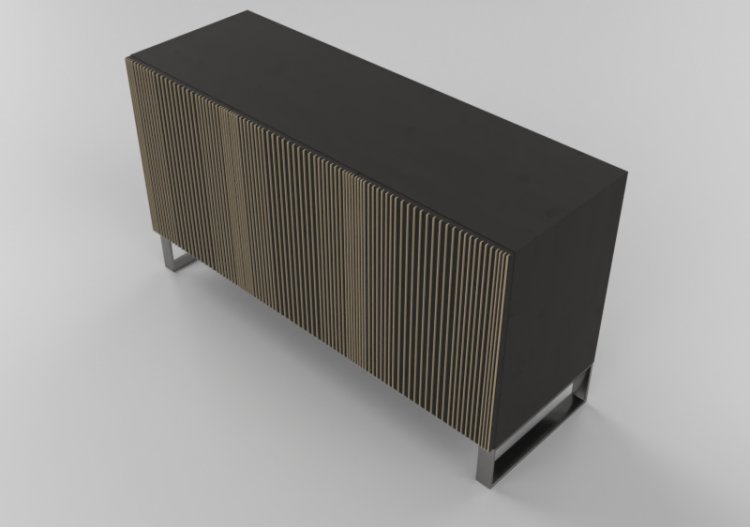 3D Furniture - Three door cabinet - Horm - Carlos - ACCA...