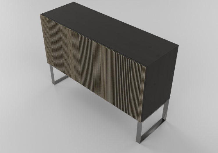 3D Furniture - Three door cabinet - Horm - Carlos - ACCA...