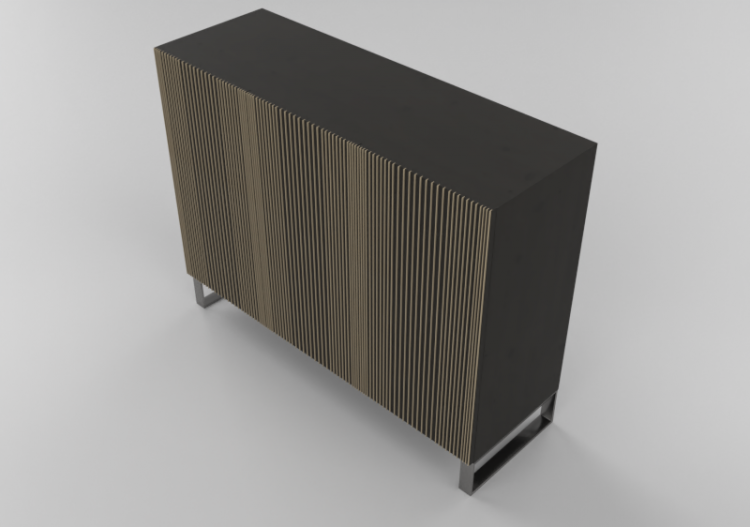 3D Furniture - Three door cabinet - Horm - Carlos - ACCA...