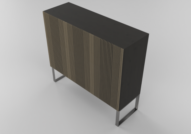 3D Furniture - Three door cabinet - Horm - Carlos - ACCA...