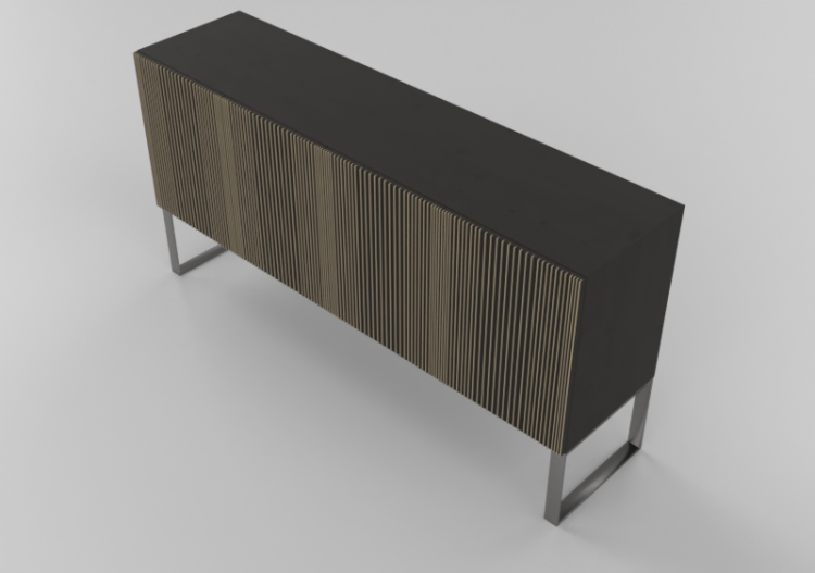 Muebles 3D - Mueble con cuatro hojas - Horm - Carlos - ACCA...