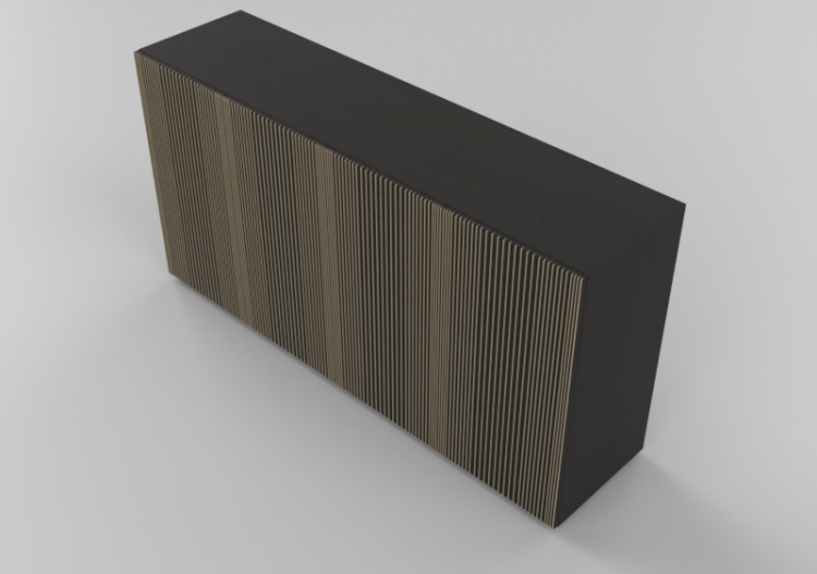 3D Möbel - Schrank mit 4 Türen - Horm - Carlos - ACCA...