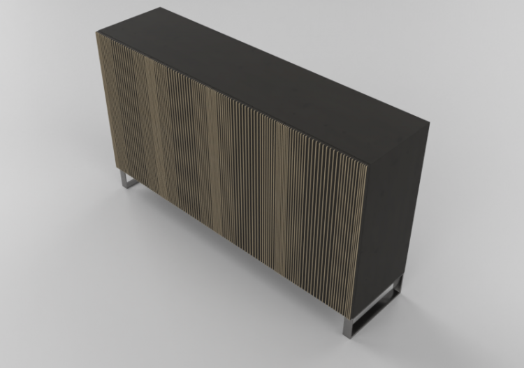 3D Furniture - Four door panel cabinet - Horm - Carlos -...