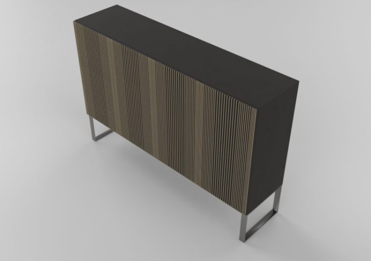 3D Möbel - Schrank mit 4 Türen - Horm - Carlos - ACCA...