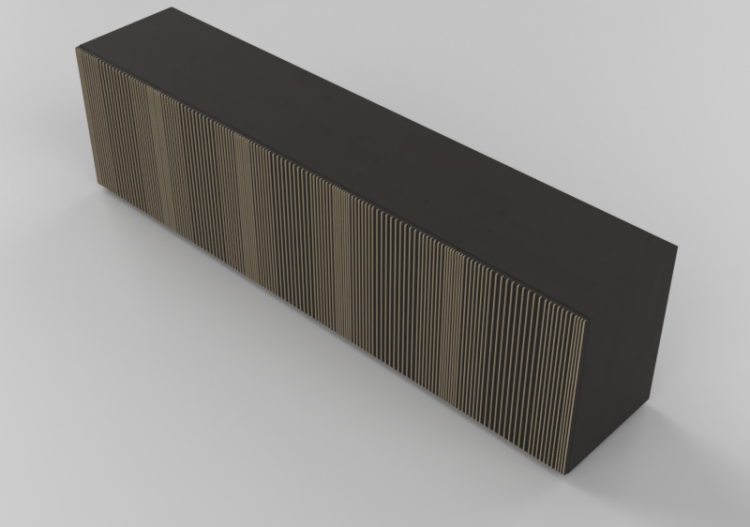 Muebles 3D - Mueble con cinco hojas - Horm - Carlos - ACCA...