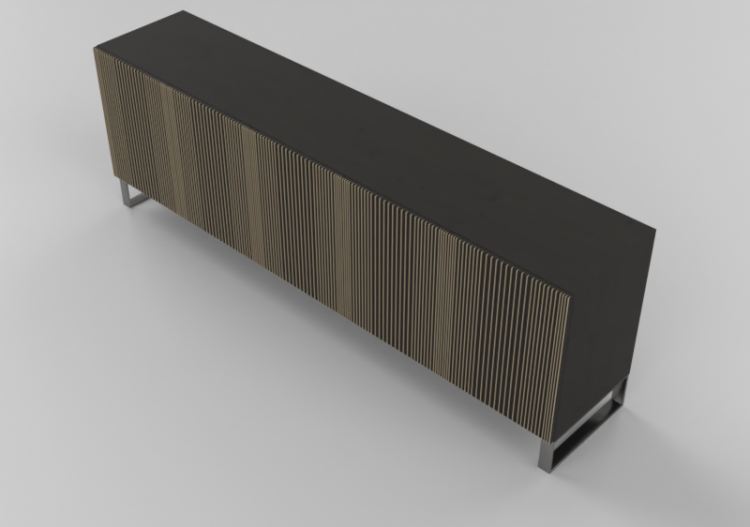 3D Furniture - Five door panel cabinet - Horm - Carlos -...
