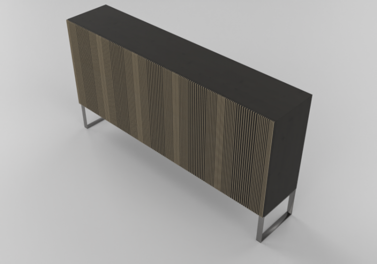 Muebles 3D - Mueble con cinco hojas - Horm - Carlos - ACCA...