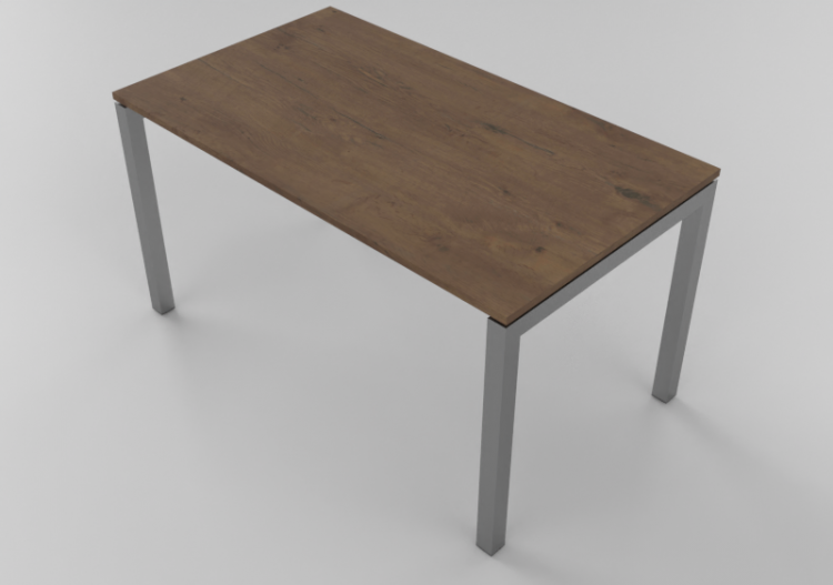 Mesas 3D - Mesa de madeira retangular - Casala - Boxter -...