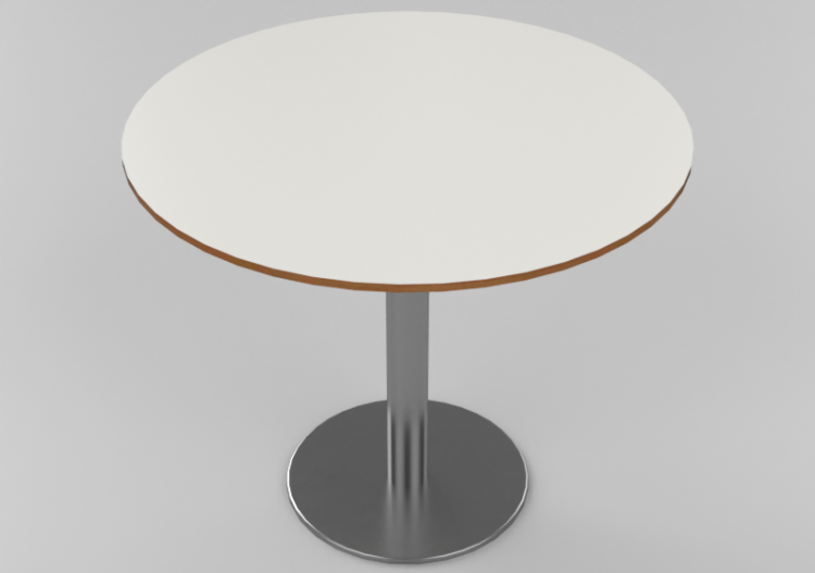 3D Tables - Circular wood table - Casala - Centre - 6210 -...